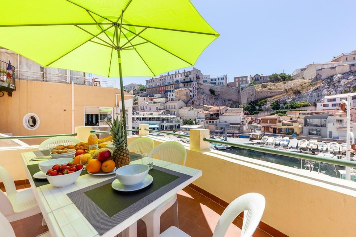 Au Vallon -Terrasse De Reve Au Vallon Des Auffes Marseilles Buitenkant foto