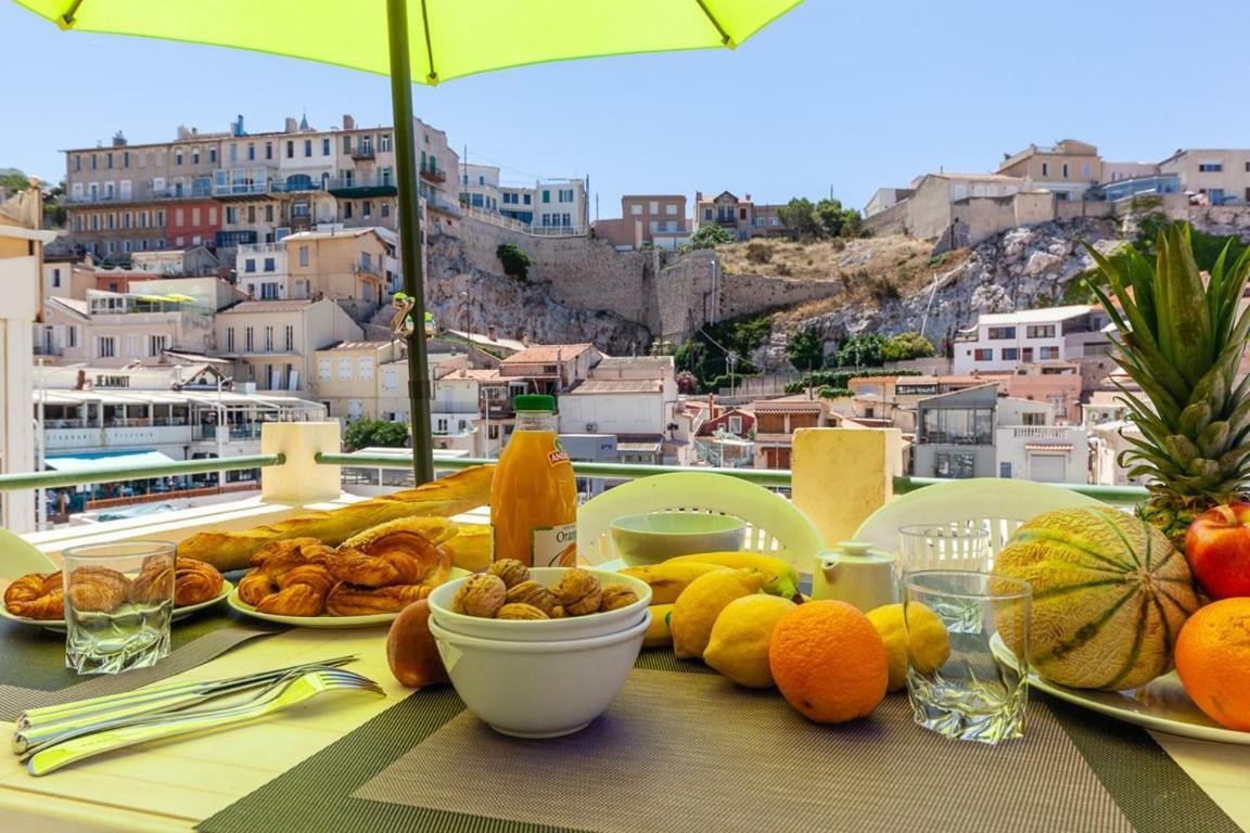 Au Vallon -Terrasse De Reve Au Vallon Des Auffes Marseilles Buitenkant foto